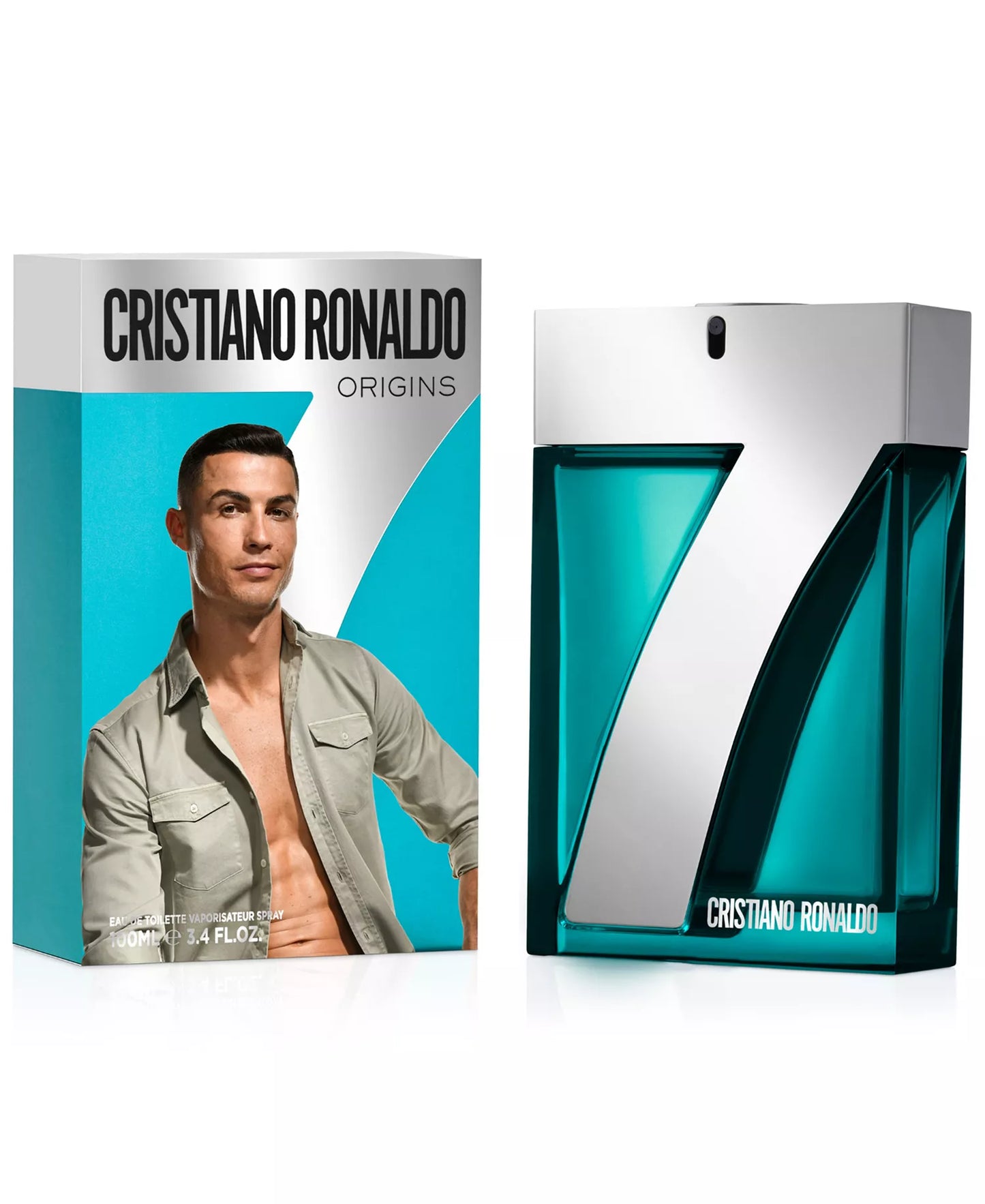 CRISTIANO RONALDO CR7 ORIGINS Men 3.4oz EDT Spray
