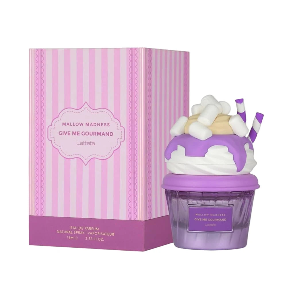 Lattafa Perfumes Mallow Madness Give Me Gourmand Unisex 2.5oz EDP Spray