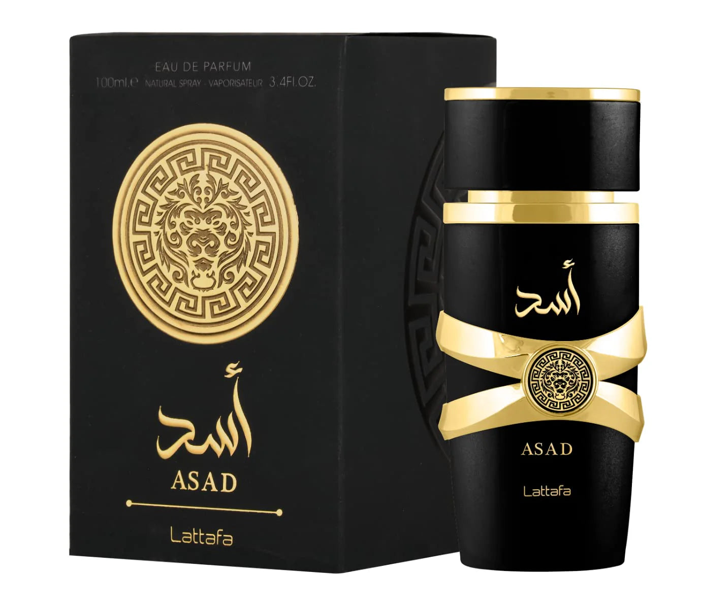 Asad by Lattafa Perfumes 3.4 oz EDP for Men