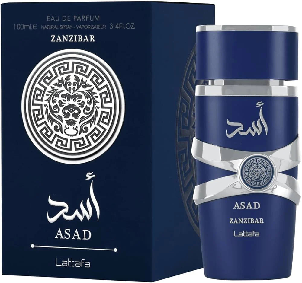 Asad Zanzibar by Lattafa Perfumes 3.4oz EDP