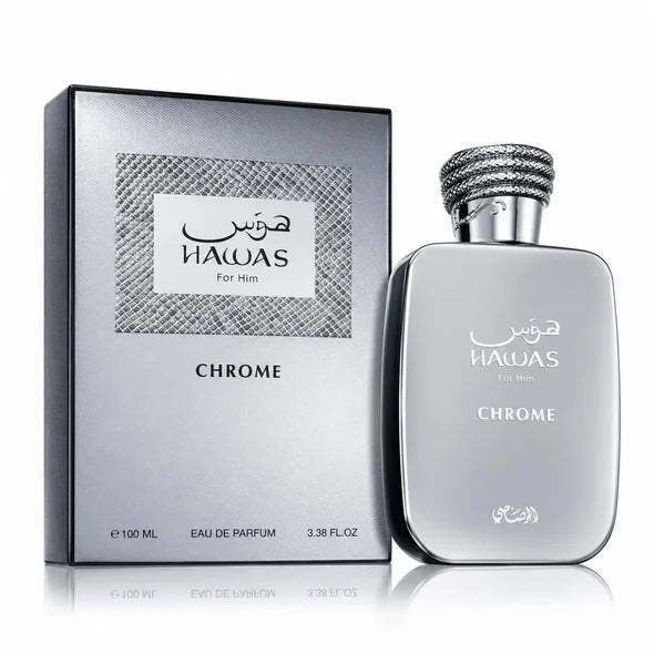Rasasi Hawas Chrome Men 3.38oz EDP Spray