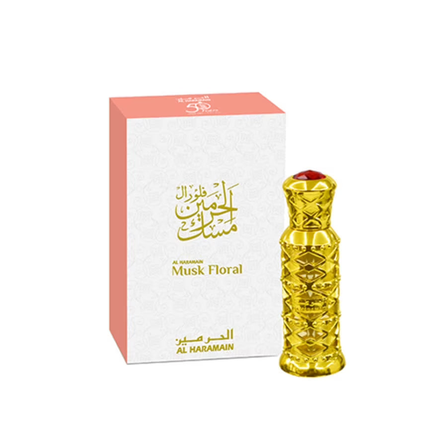 Al Haramain Musk Floral Unisex 0.4oz Oil ...
