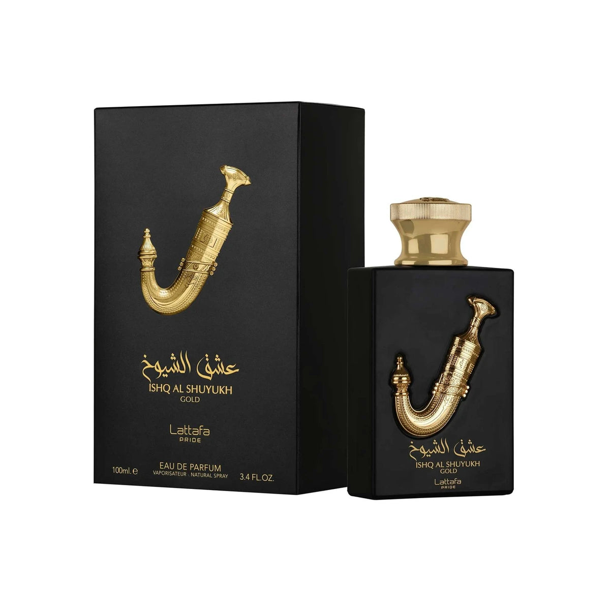 Lattafa Ishq al Shuyukh Gold Unisex 3.3oz Spray