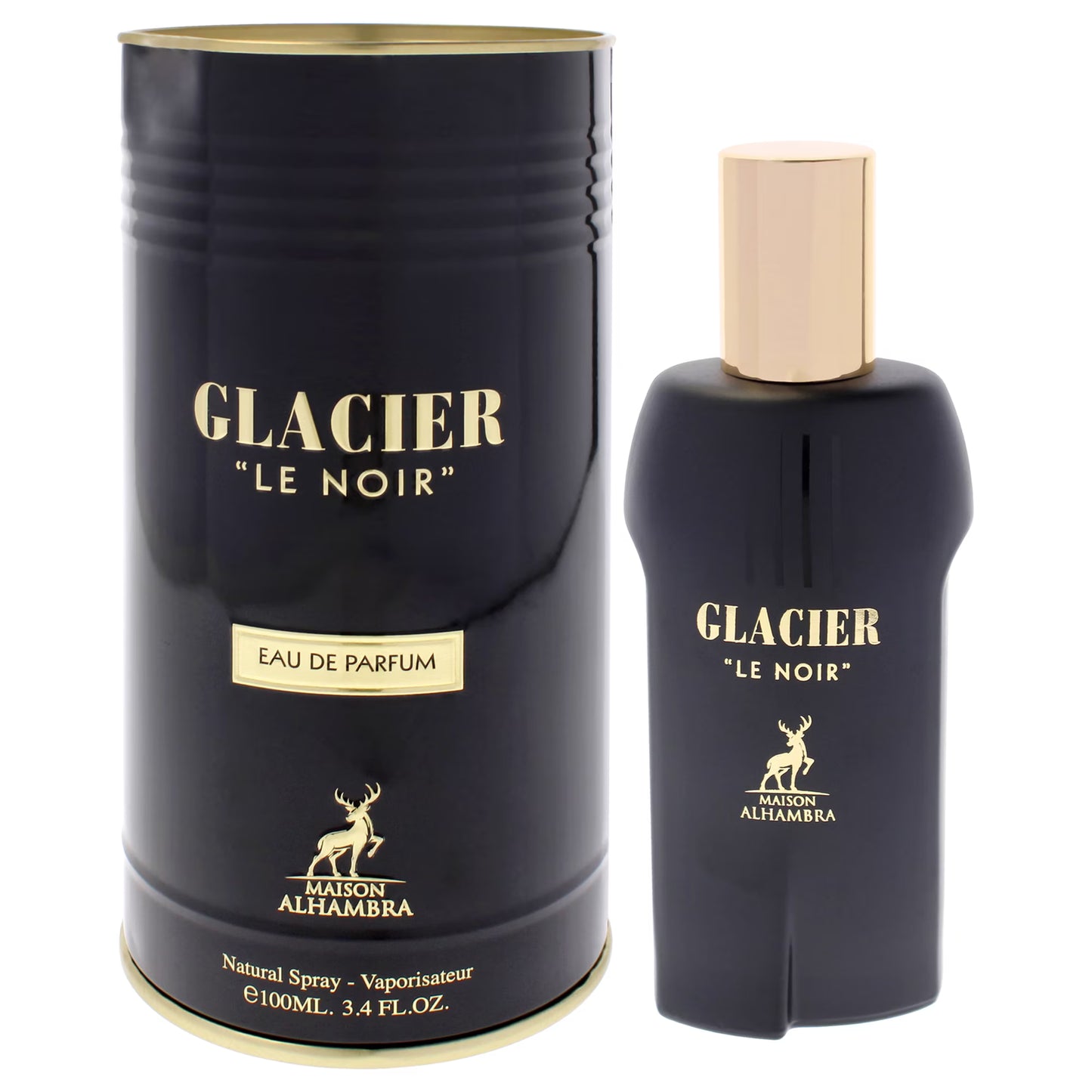 Maison Alhambra Glacier Le Noir Men 3.4oz EDP Spray