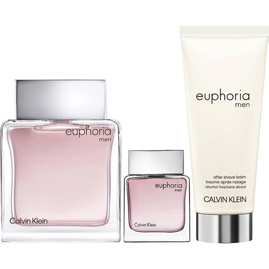 Calvin Klein Men's Euphoria Gift Set Fragrances 3Pcs