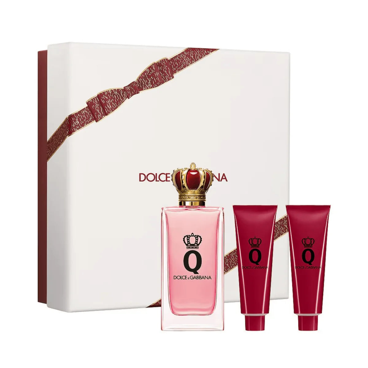 Dolce Gabbana Q Women 3PC SET(3.3oz edp sp,1.69oz Shower Gel,1.69oz Body Lotion)
