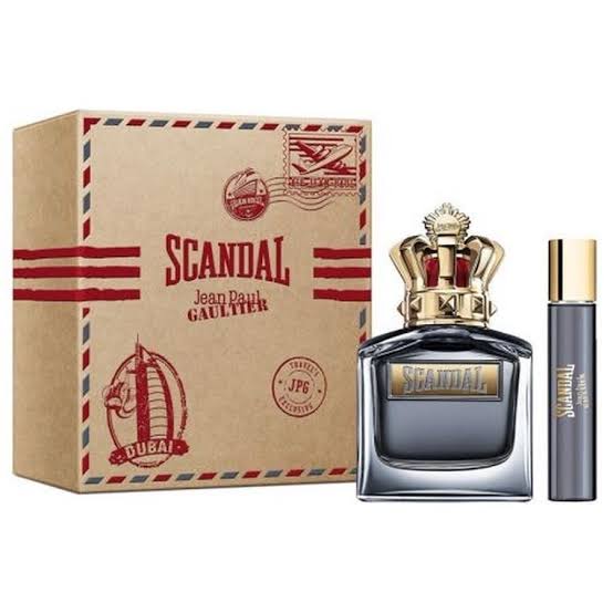 Jean Paul Gaultier Scandal Men 2Pcs Set 3.4oz EDT Spray + 20ml EDT Spray