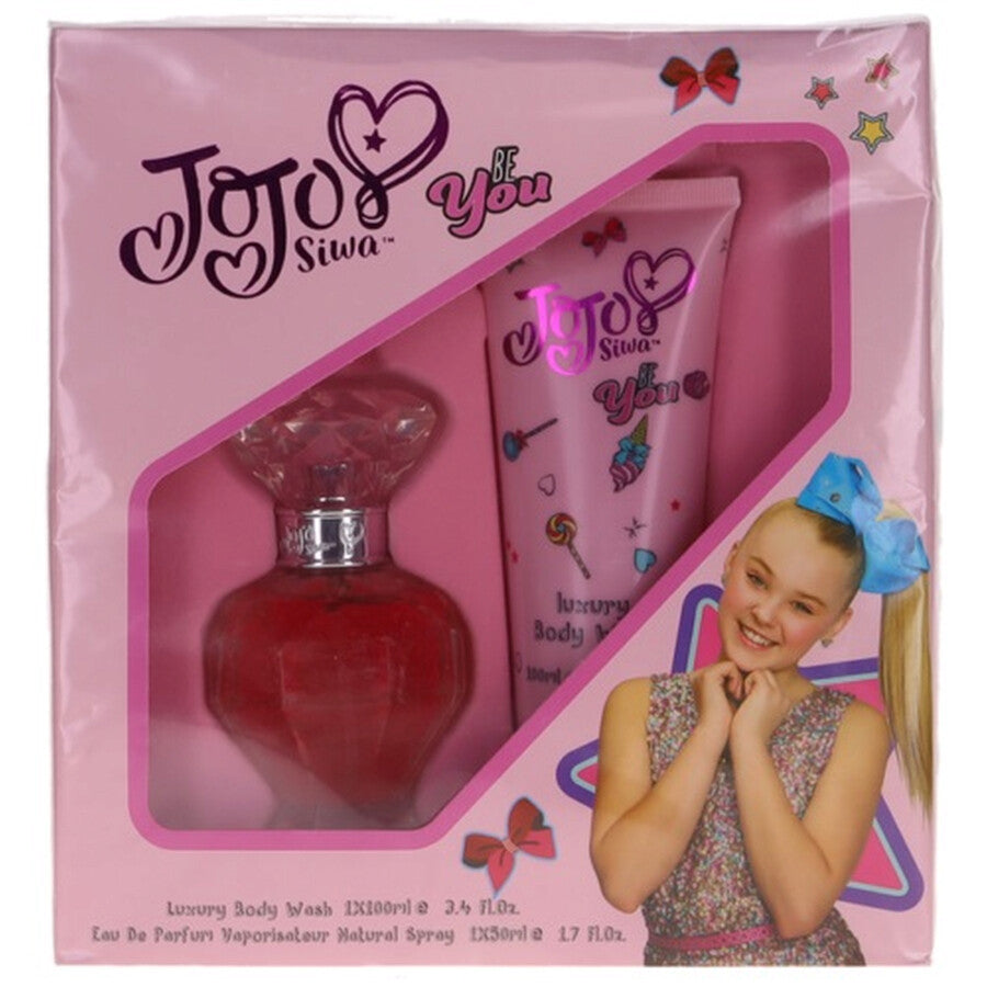 Jojo Siwa be you Girl 2Pcs Set 1.7oz EDP Spray+ Body Wash 34oz