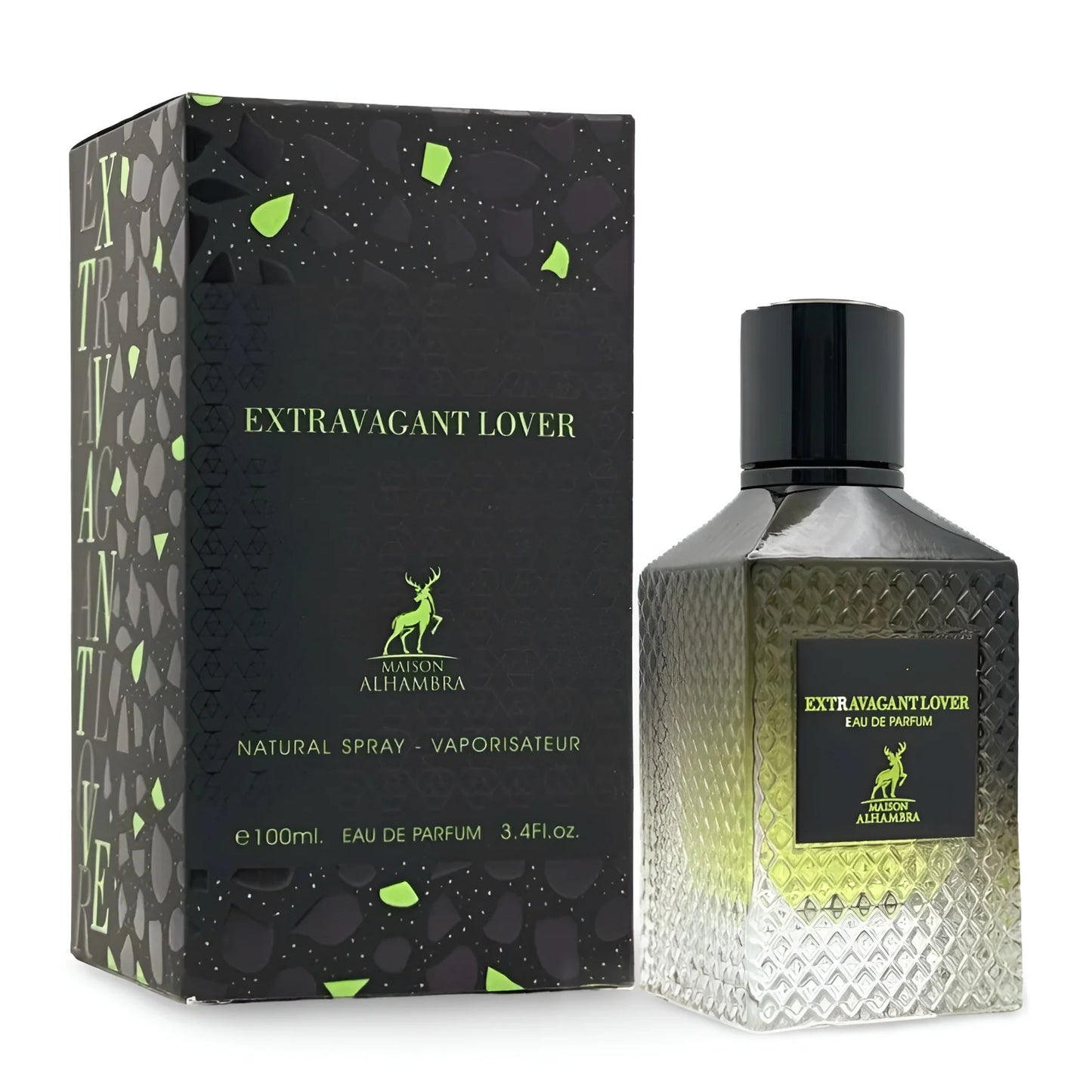 Maison Alhambra Extravagant Lover Men 3.4oz EDP Spray