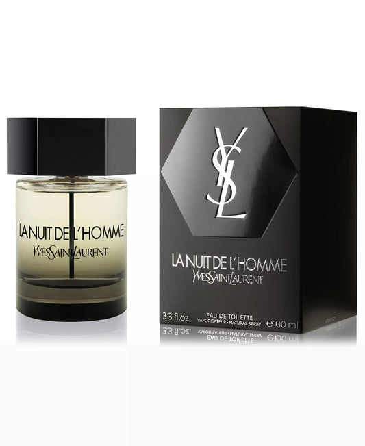 Yves Saint Laurent La Nuit de L´Homme Men 3.3oz EDT Spray