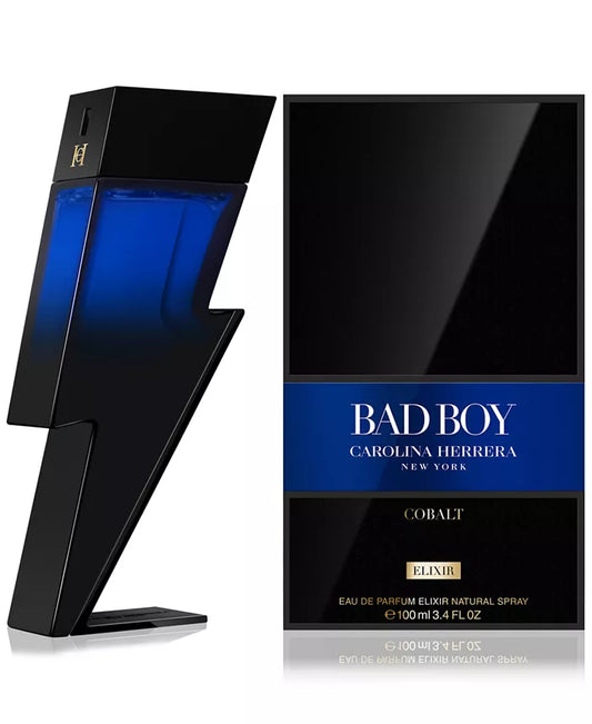 Carolina Herrera Bad Boy Cobalt Men 3.4o EDP Elixir Spray