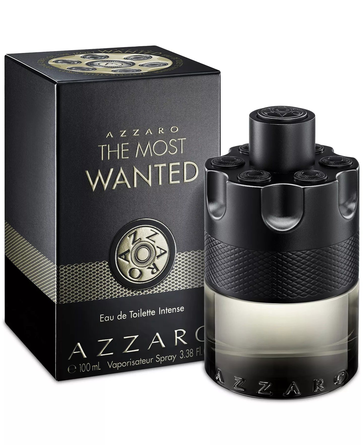 Azzaro The Most Wanted Men 3.38oz EDT Intense Spray