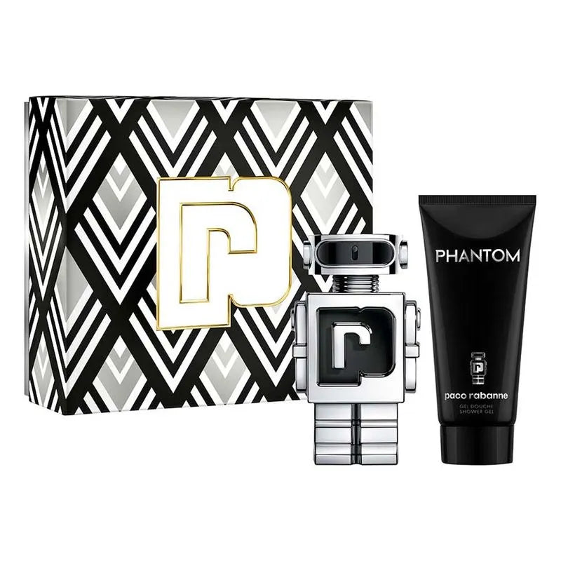 Paco Rabanne Phantom Men 2Pcs SET 3.4oz EDT + 3.4oz Shower Gel
