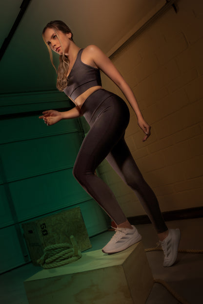 Conjunto deportivo de 2 piezas: top y leggings 386 C