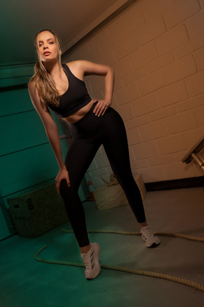 Conjunto deportivo de 2 piezas: top y leggings 386 C