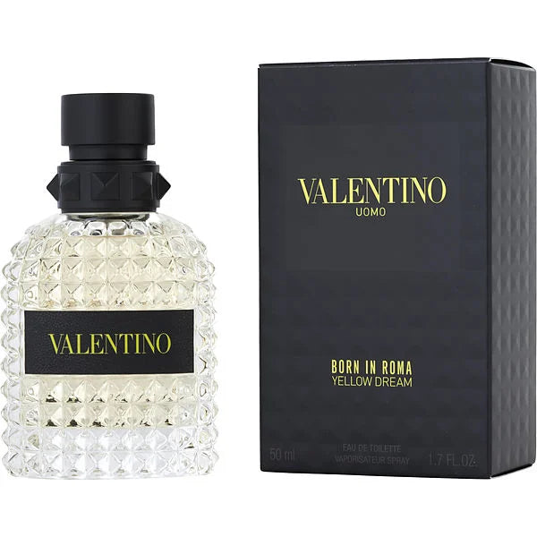 Valentino Uomo Born in Roma Yellow Dream Men 3.3oz EDT Spray