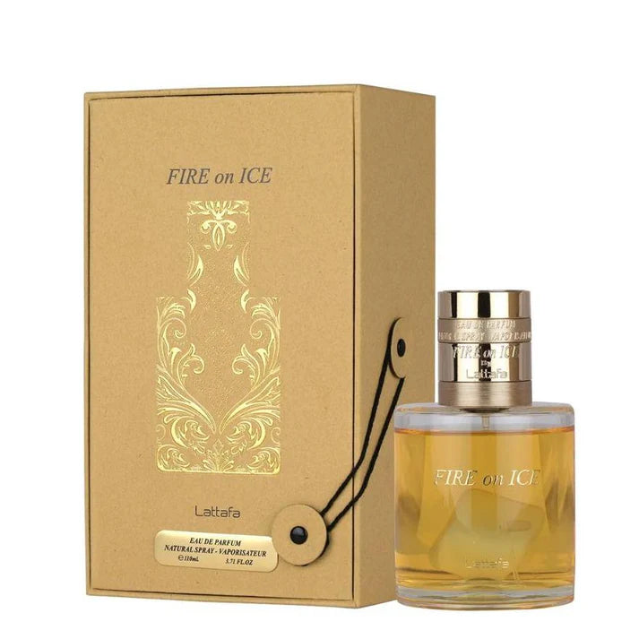 Lattafa Perfumes Fire on Ice Unisex 3.7oz EDP Spray