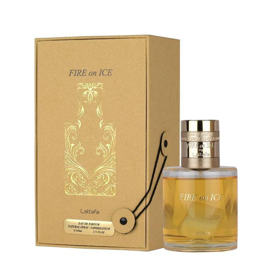 Lattafa Perfumes Fire on Ice Unisex 3.7oz EDP Spray