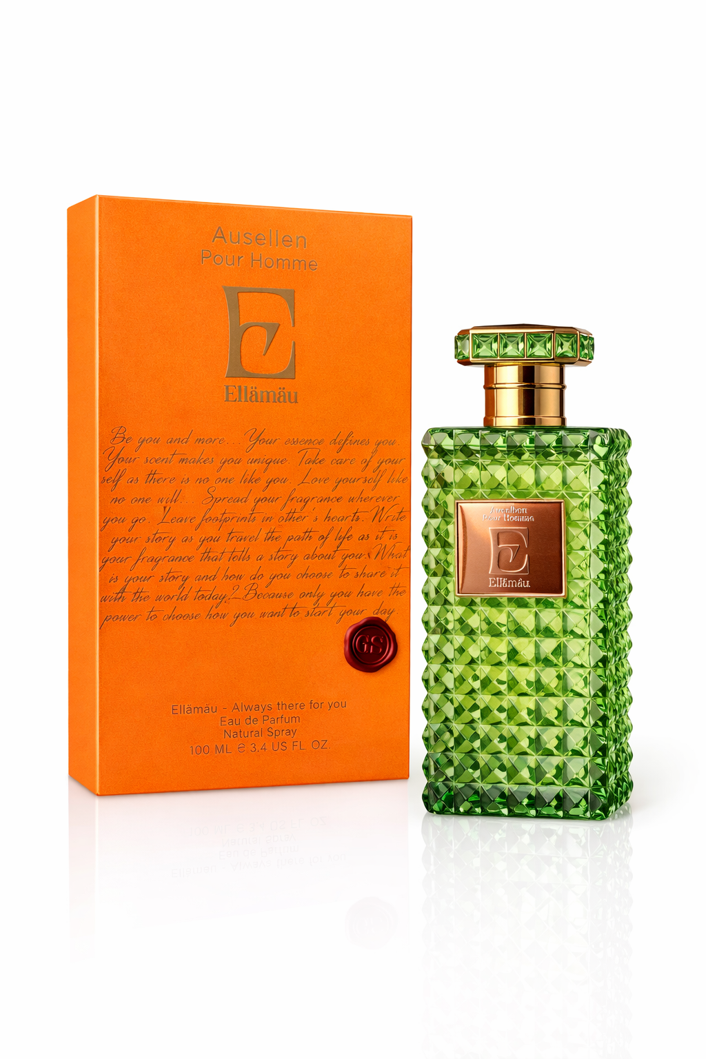 Ellämäu Ausalben pour Homme 3.4oz EDP Spray