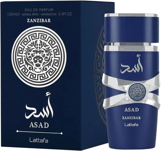 Asad Zanzibar by Lattafa Perfumes 3.4oz EDP