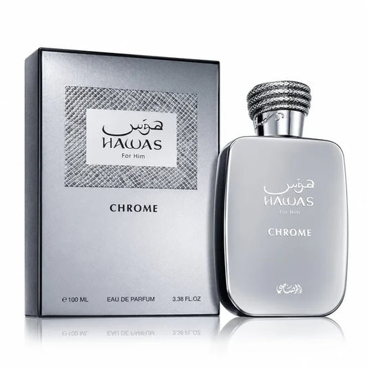 Rasasi Hawas Chrome Men 3.38oz EDP Spray
