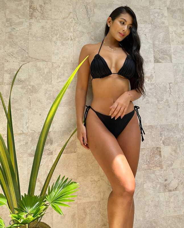 2 Piece Top-Thong Swimsuit 7528
