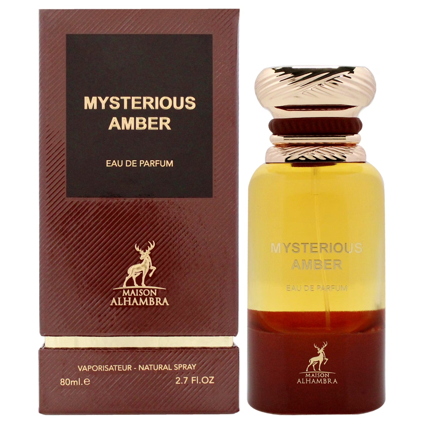 Maison Alhambra Mysterious Amber Men 2.7oz EDP Spray