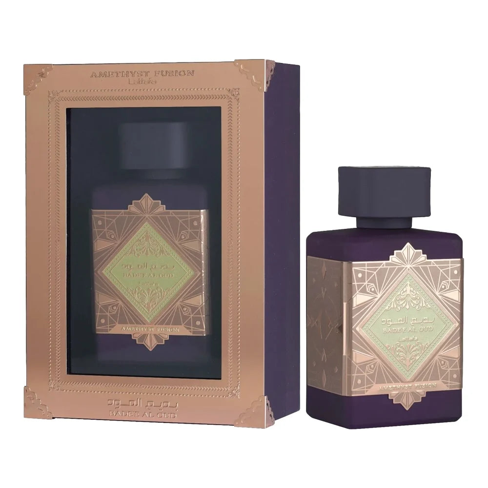 Lattafa Perfumes Badee Al Oud Amethyst Fusion 3.4oz EDP Spray