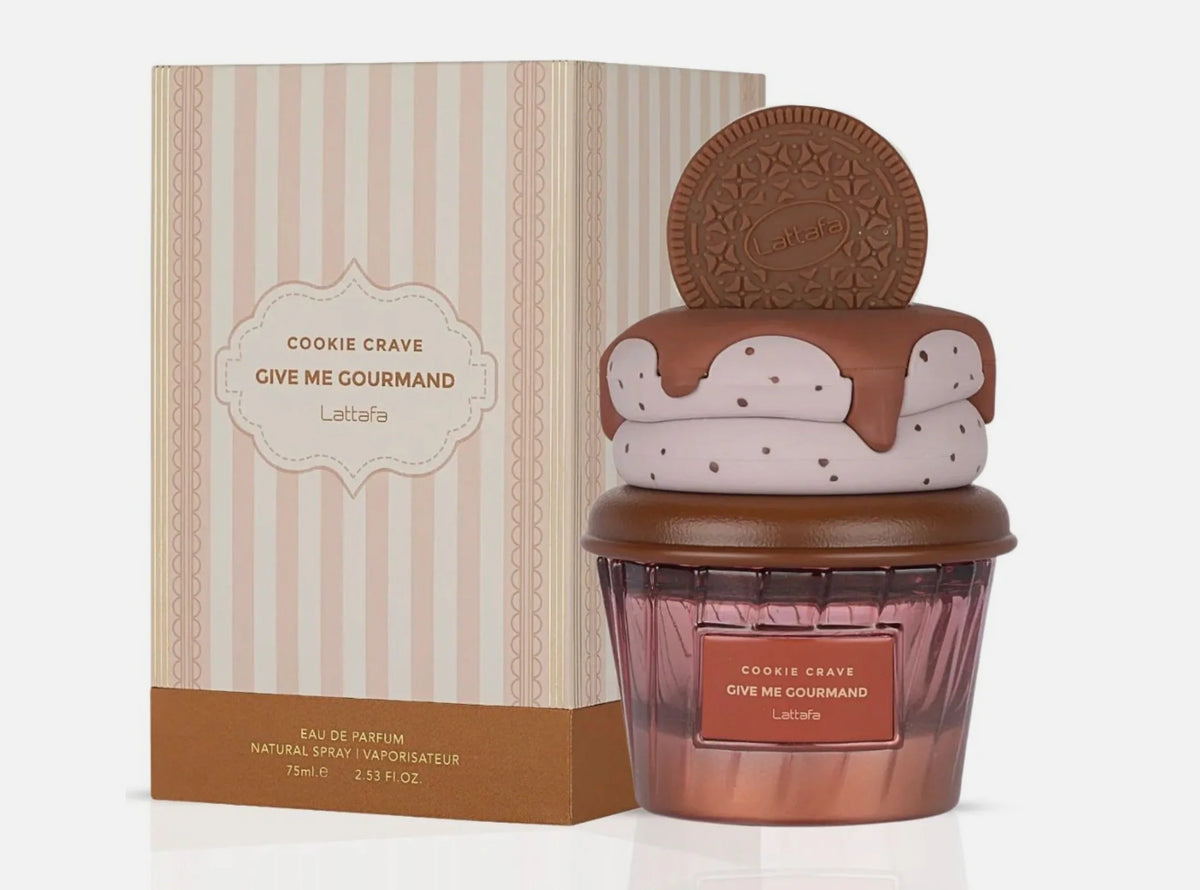 Lattafa Perfumes Cookie Crave Give Me Gourmand Unisex 2.5oz EDP Spray
