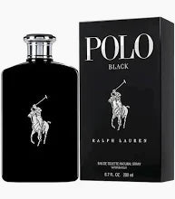 Ralph Lauren Polo Black Men 6.7oz EDT Spray