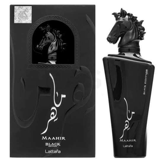 Lattafa Perfumes Maahir Black Edition Men 3.4oz Spray