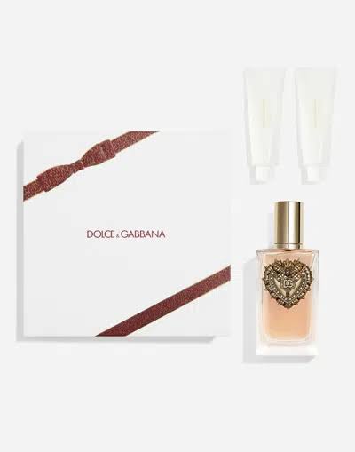 Dolce Gabbana Devotion Women 3Pcs Set  3.4oz EDP Spray + SG 50ml + BL 50ML