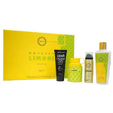 Armaf Odyssey Limoni 4Pcs Set 3.4 oz EDP Spray+3.4oz Shower Gel+1.7oz Body Spray+8.4oz Shampoo