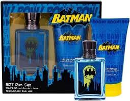 Batman 2Pcs Set 2.5oz EDT Spray + 5oz Body Wash