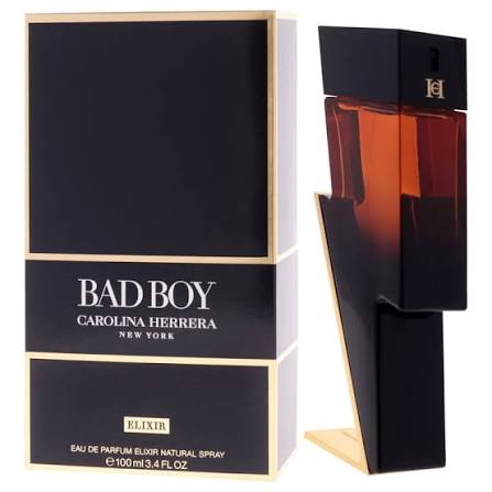 Carolina Herrera Bad Boy Men 3.4oz EDP Elixir Spray