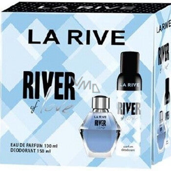 La Rive River of Love Set Women 2 Pcs 3.4oz EDP Spray - 150ml DEO