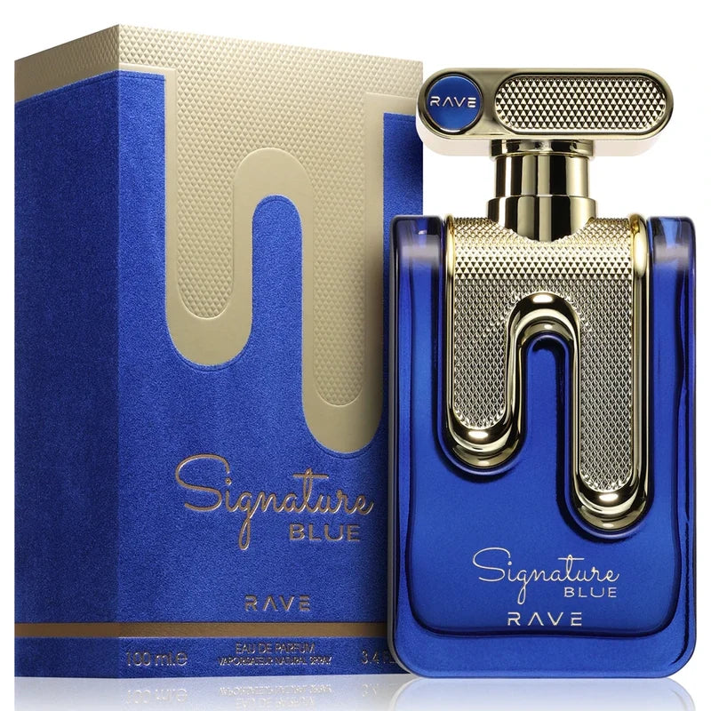 Rave Signature Blue Men Men 3.4oz EDP Spray