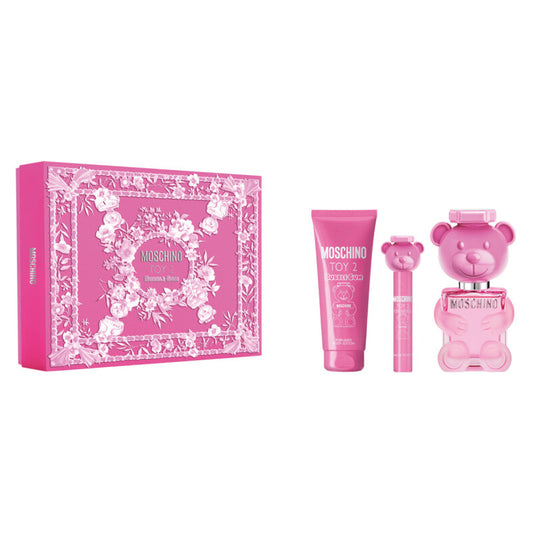 Moschino Toy 2 Bubble Gum Women 3Pcs 3.3oz Spray + 3.3 BL + 10ml