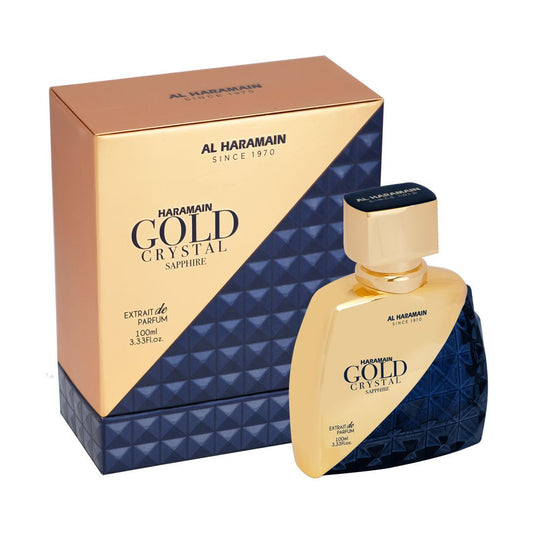 Al Haramain Haramain Gold Crystal Sapphire Unisex 3.33oz EDP Spray