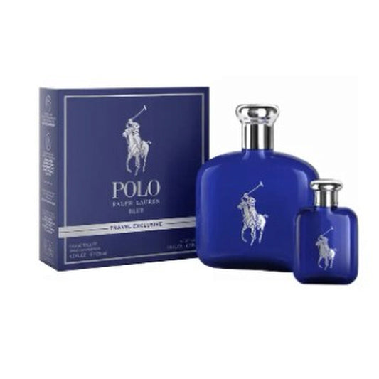 Ralph Lauren Polo Blue Men 2 Pcs Set 4.2 oz EDT Spray + 15 ml EDT Spray