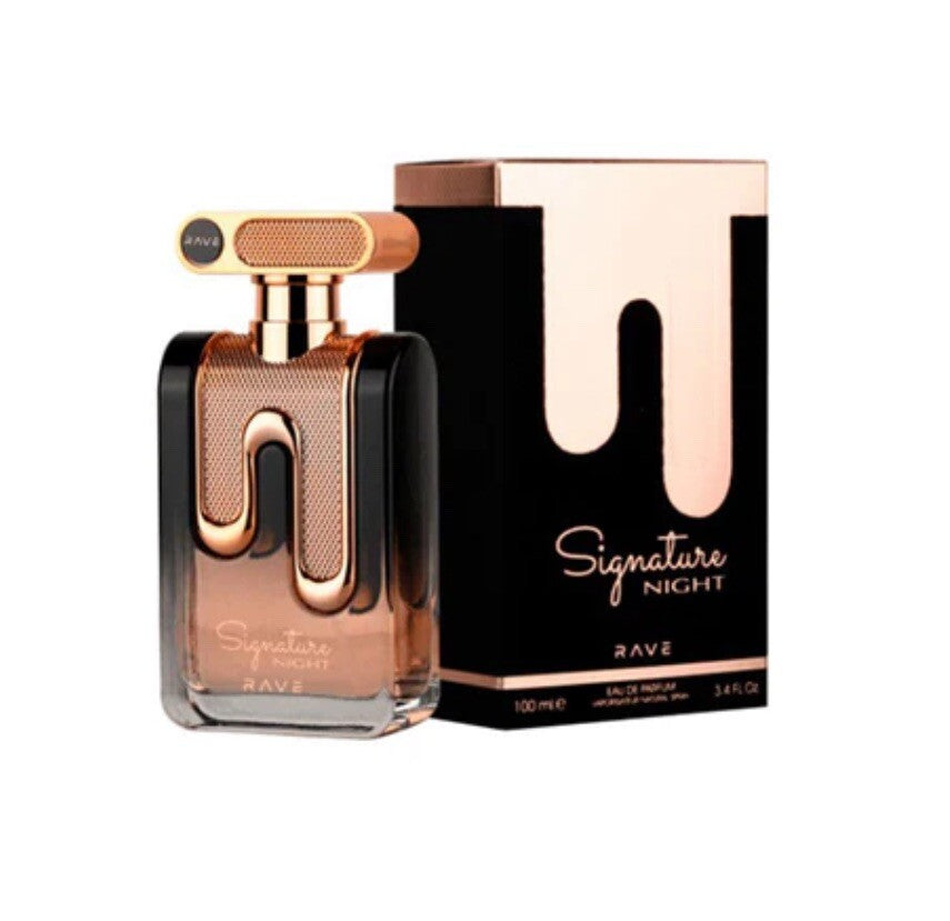 Rave Signature Night Men 3.4oz EDP Spray
