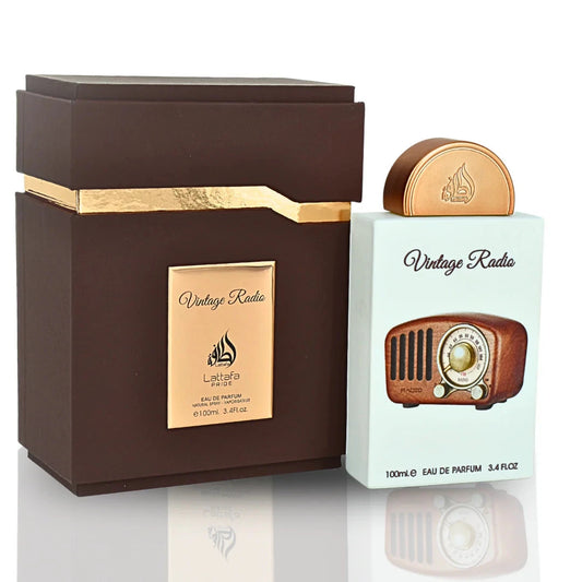 Lattafa Pride Vintage Radio 3.4 oz EDP Spray