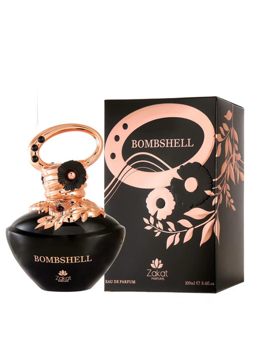 Zakat Bombshell Black for Women  3.4oz EDP Spray