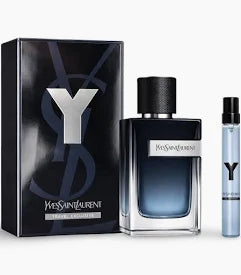 Yves Saint Laurent Y Men 2 Pcs Set 3.3oz EDP Spray + 0.33oz EDP Spray