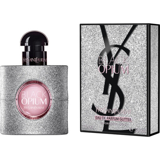 Yves Saint Laurent Black Opium Women Eau de Parfum Glitter 3oz Spray