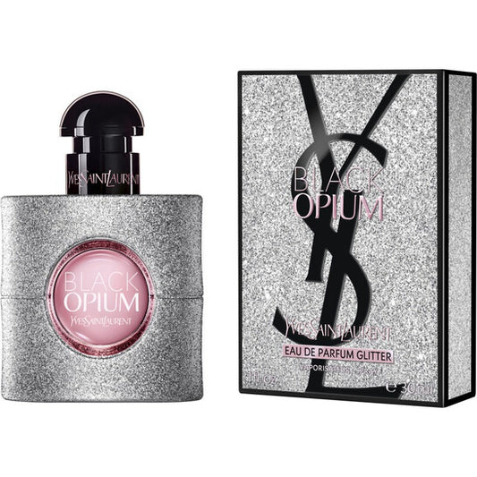 Yves Saint Laurent Black Opium Women Eau de Parfum Glitter 3oz Spray
